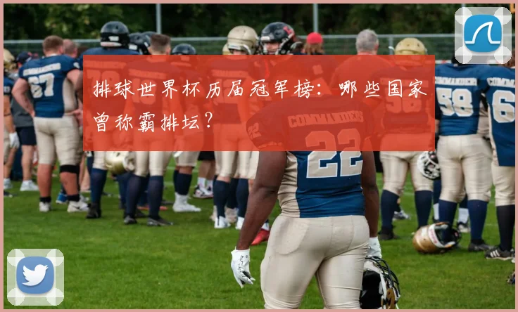 排球世界杯历届冠军榜:哪些国家曾称霸排坛?
